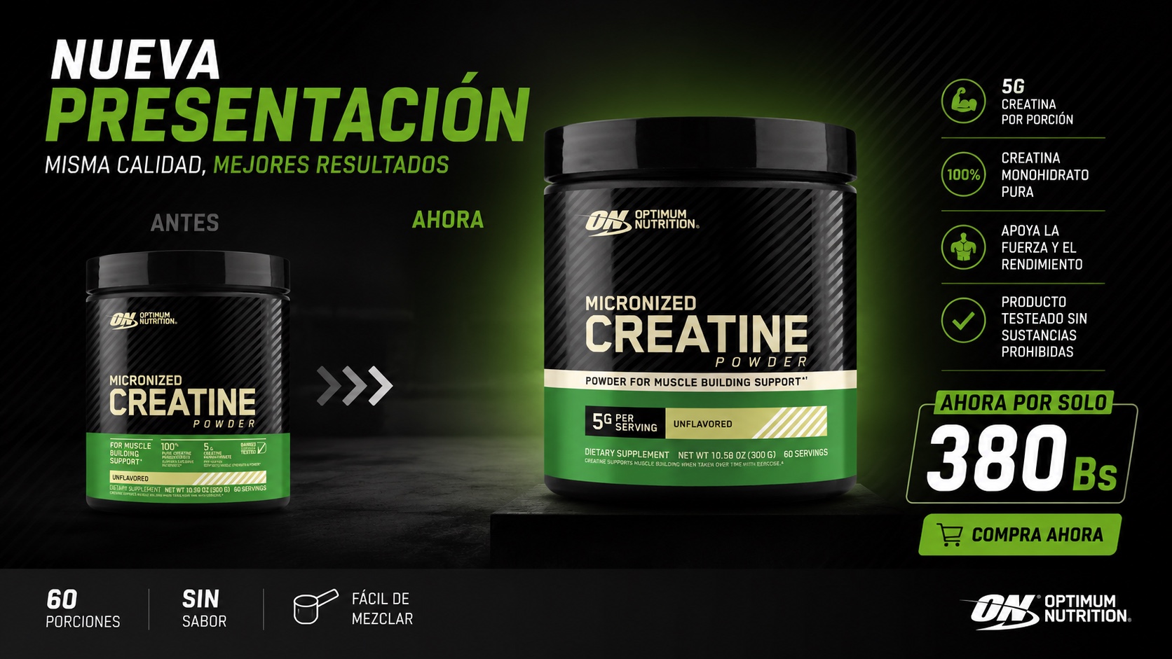 Micronized Creatine