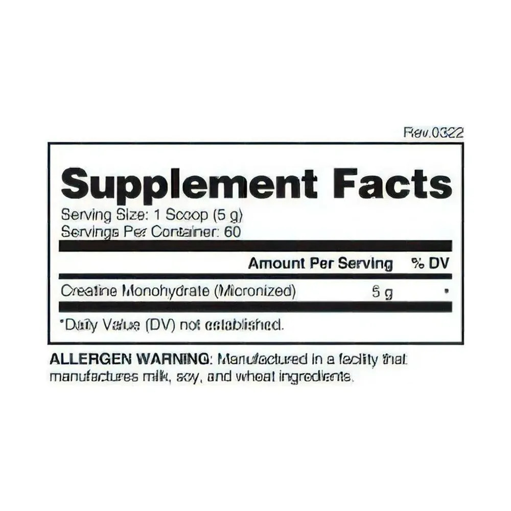 Creatine Monohydrate x 300gr Nuevo Aumenta La Fuerza,resistencia,y Rendimiento