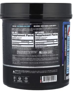 Creatine Monohidrayte Blue Razz Unflvored x 80serv