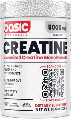 Creatine Monohydrate 300gr Nuevo Aumenta Tu Fuerza,resistencia Y Rendimiento Fisico