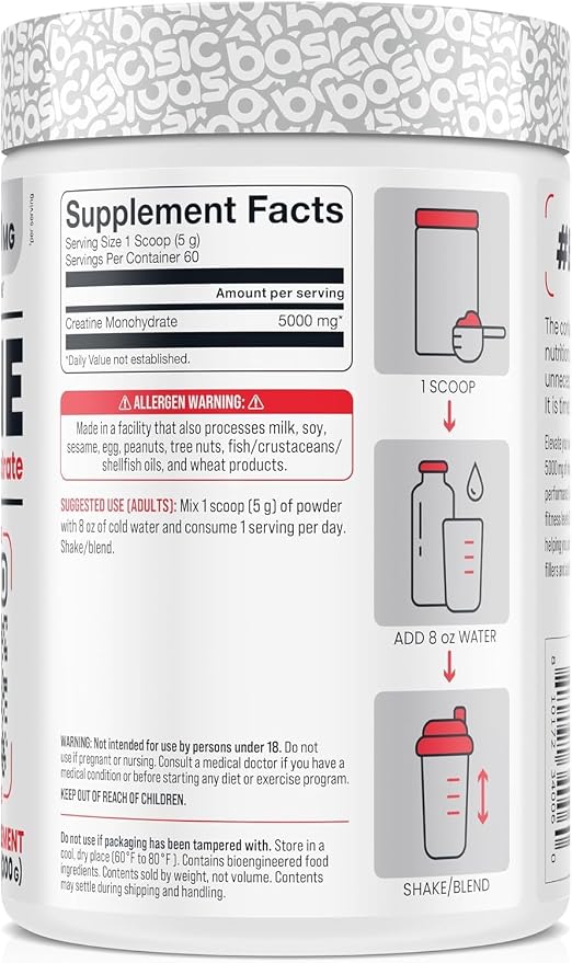 Creatine Monohydrate 300gr Nuevo Aumenta Tu Fuerza,resistencia Y Rendimiento Fisico
