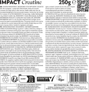 Impact Creatine 250gr