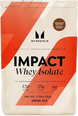 Impact Whey Protein 1kg Chocolate Brownie