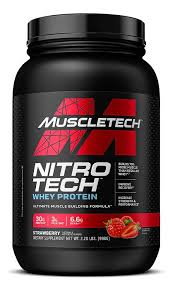 Nitrotech Whey Protein 2.2lb Frutilla 631656703269