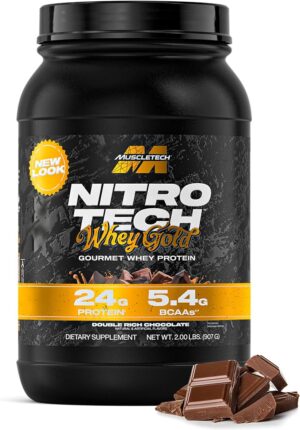 Nitrotech Whey Gold 2lb Double Rich Chocolate