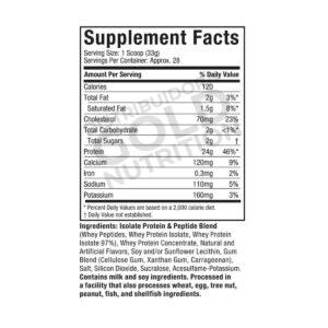 Nitrotech 100% Whey Gold 2lb Strawberry