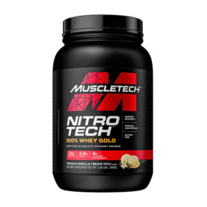 Nitrotech 100% Whey Gold 2lb Vanilla Cream