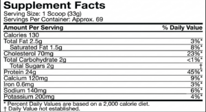 Nitrotech 100% Whey Gold 5lb Vanilla Cream
