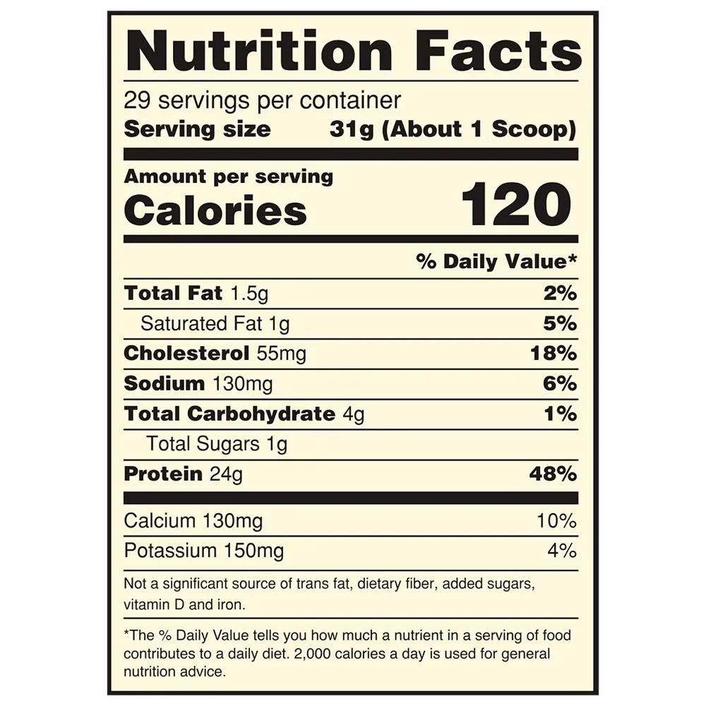 Gold Standard 2lb Double Rich Chocolate