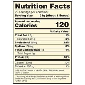 Gold Standard Whey 2lb Vanilla Ice Cream