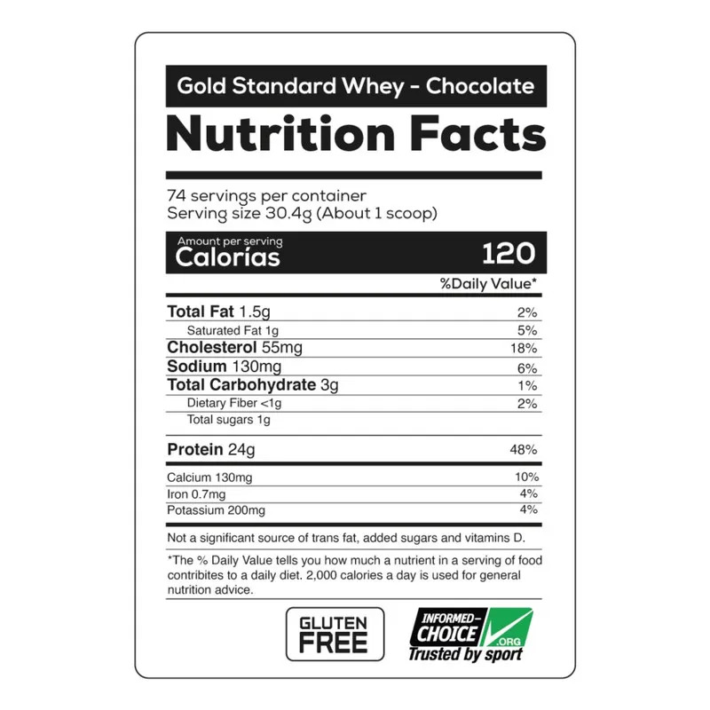 Gold Standard 5lb Vainilla