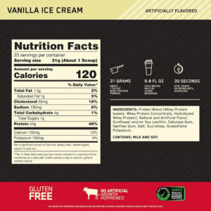 Gold Standard 1.5lb Vainilla