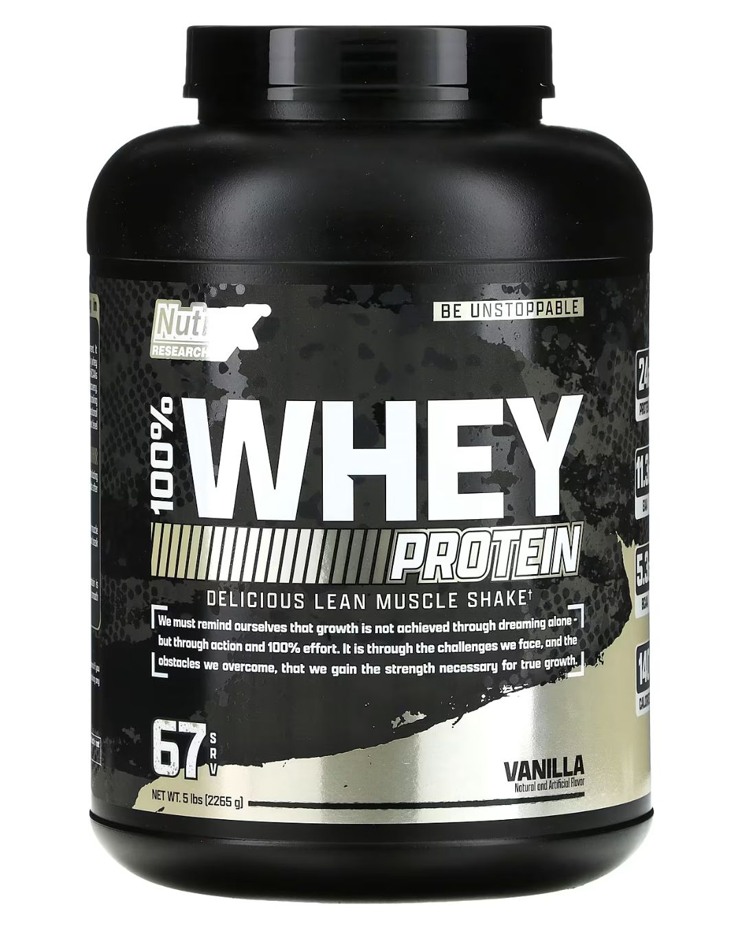 100% Whey Proteina Vainilla 5lb