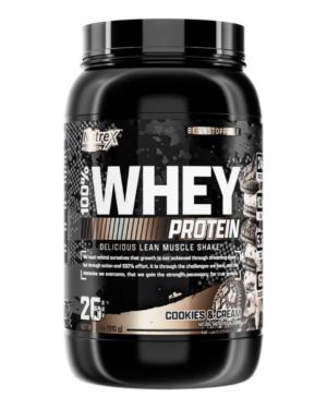 100% Whey Protein Cookies Cream 2lb