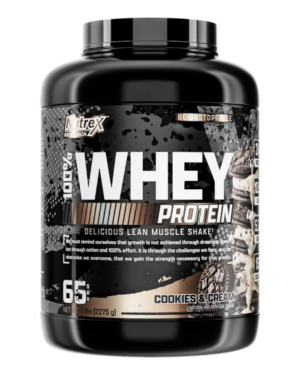 100% Whey Protein Cookies Cream 5lb