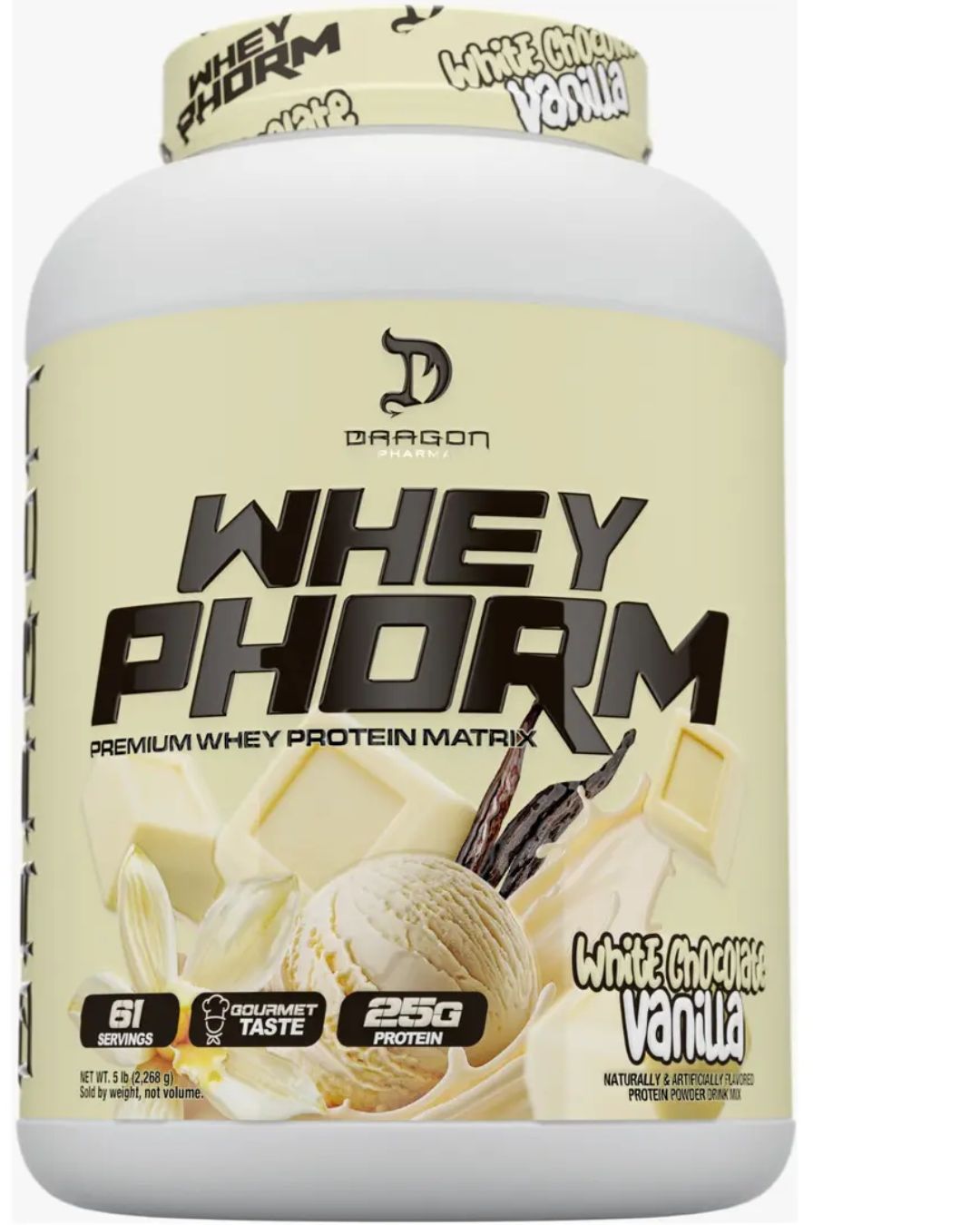 Whey Phorm 5lb White Chocolate Vanilla