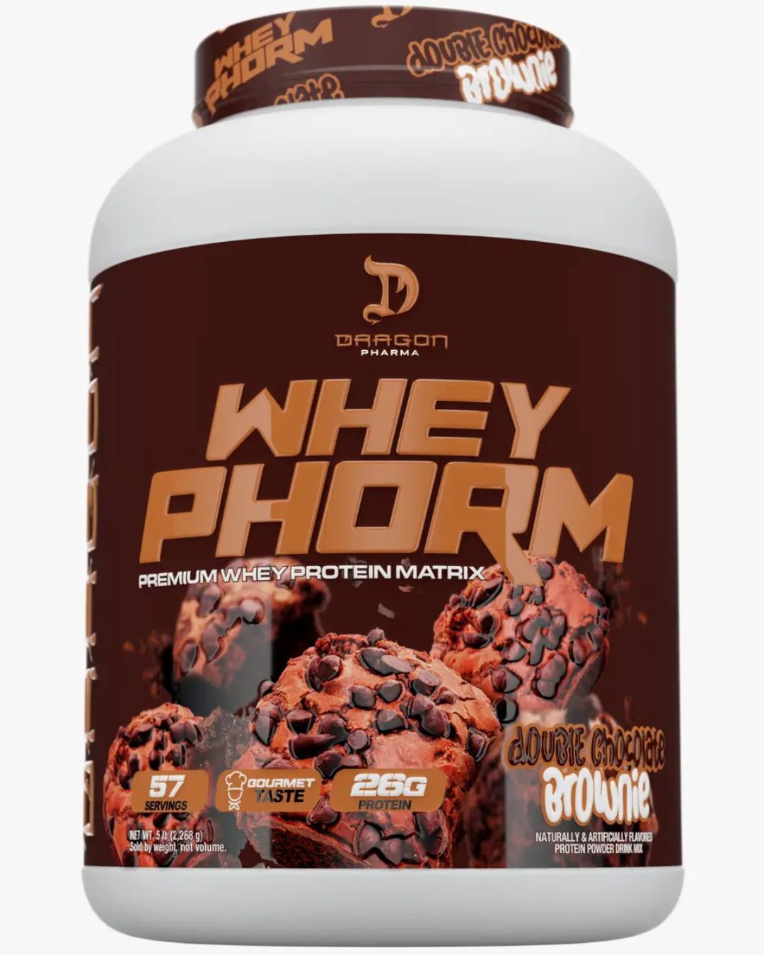 Whey Phorm 5lb Double Chocolate Brownie