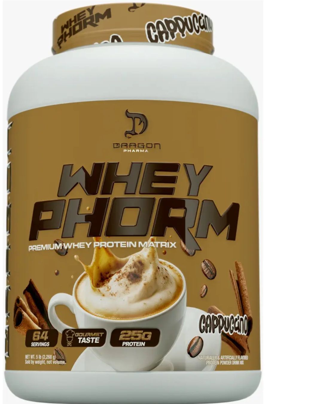 Whey Phorm 5lb Cappuccino Nueva Presentacion
