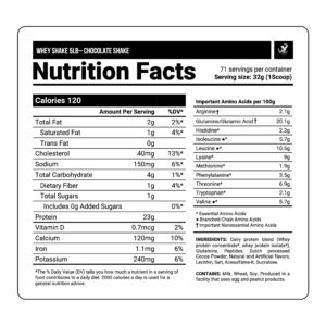 Whey Shake (chocolate) 5lb
