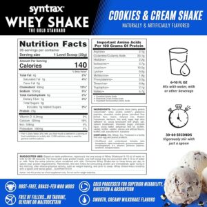 Whey Shake 2lb Cookies Cream