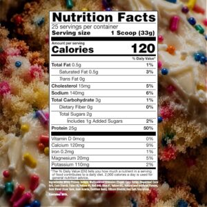 Itholate Protein x 2lb Birthday Cake