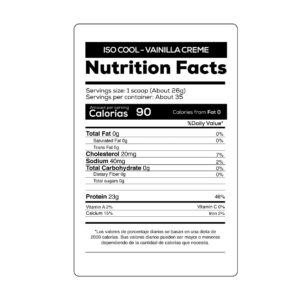 Iso Cool x 2lb Vanilla