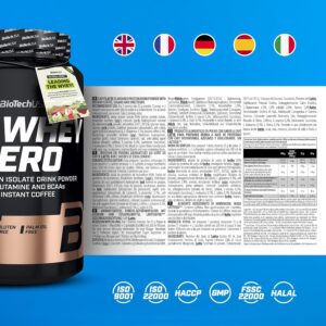 Iso Whey Zero 2lb Caffe Latte