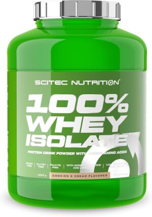 100% Whey Protein Isolate 5lb Cookies Cream