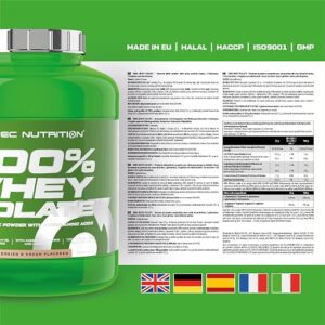 100% Whey Protein Isolate 5lb Cookies Cream
