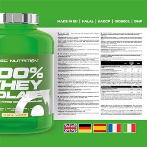 100% Whey Isolate 5lb Vanilla