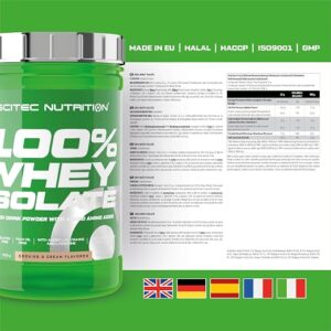 100% Whey Isolate 700gr Cookies Cream