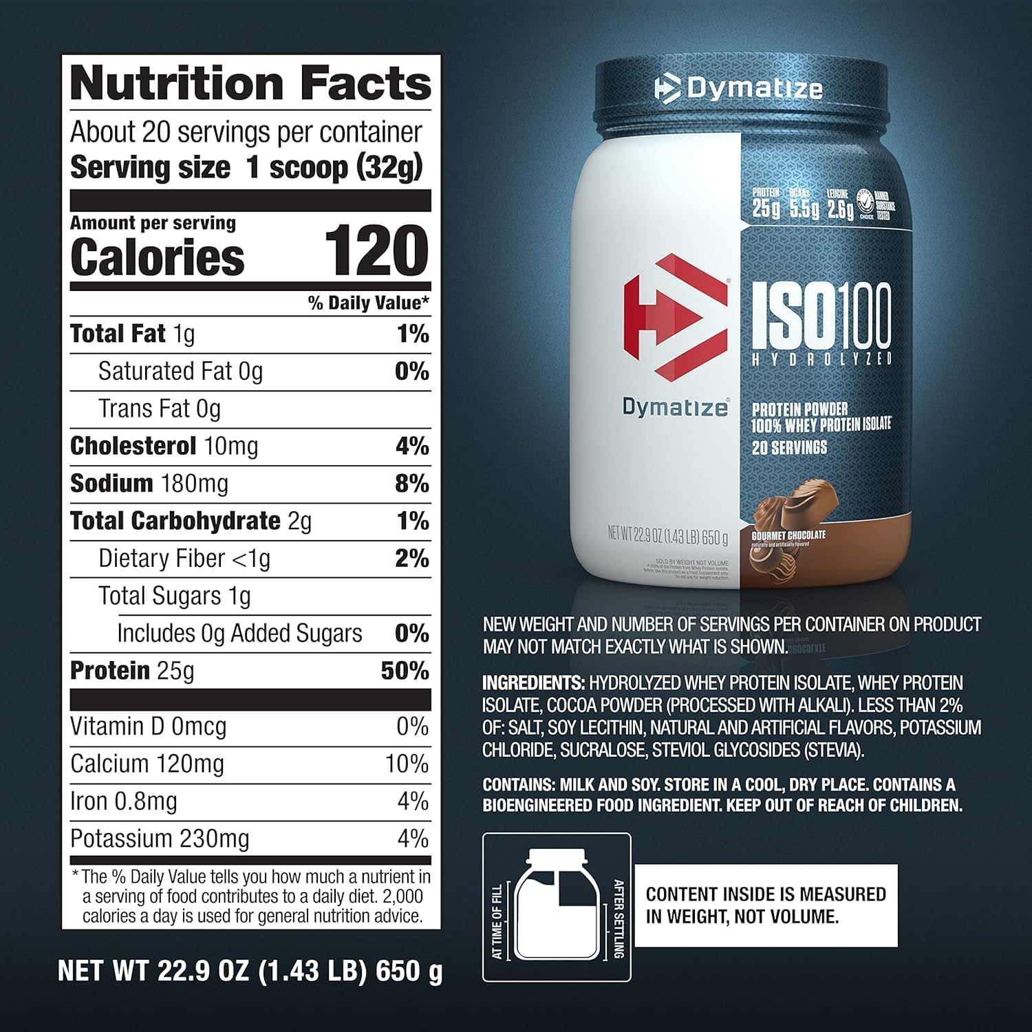 Iso 100 3lb Chocolate