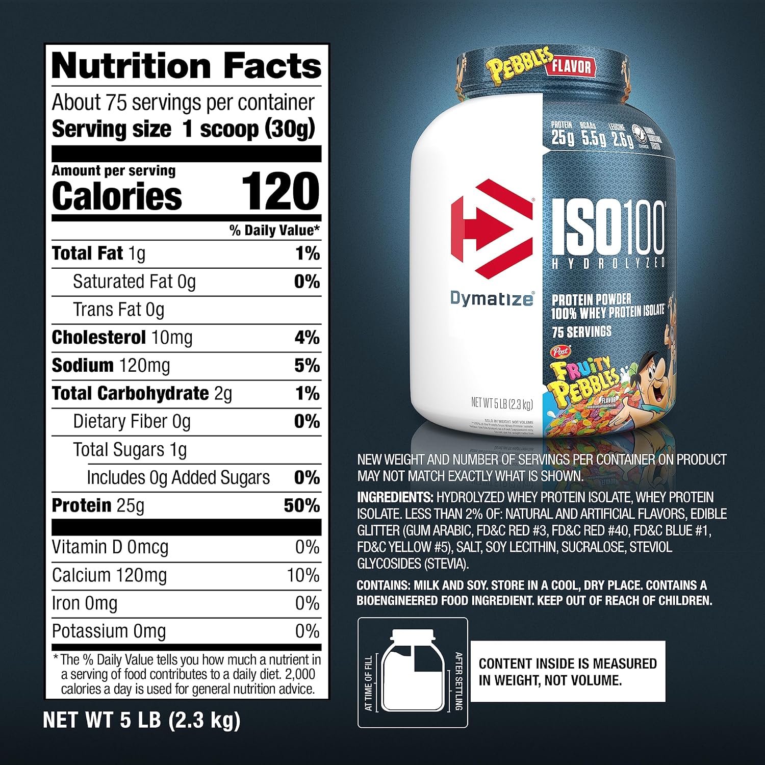 Iso 100 5lb Fruity Pebbles