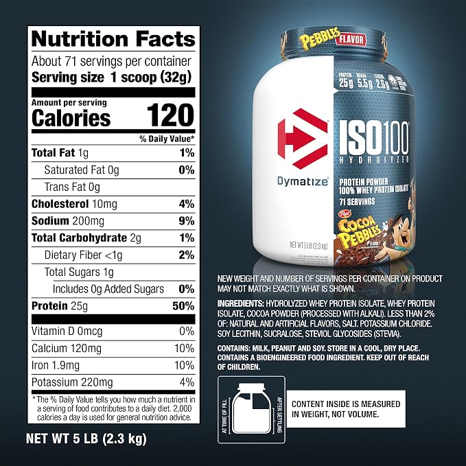 Iso 100 5lb Cocoa Pebbles