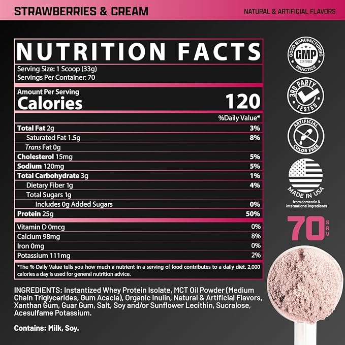 Isofit Frutilla 5lb