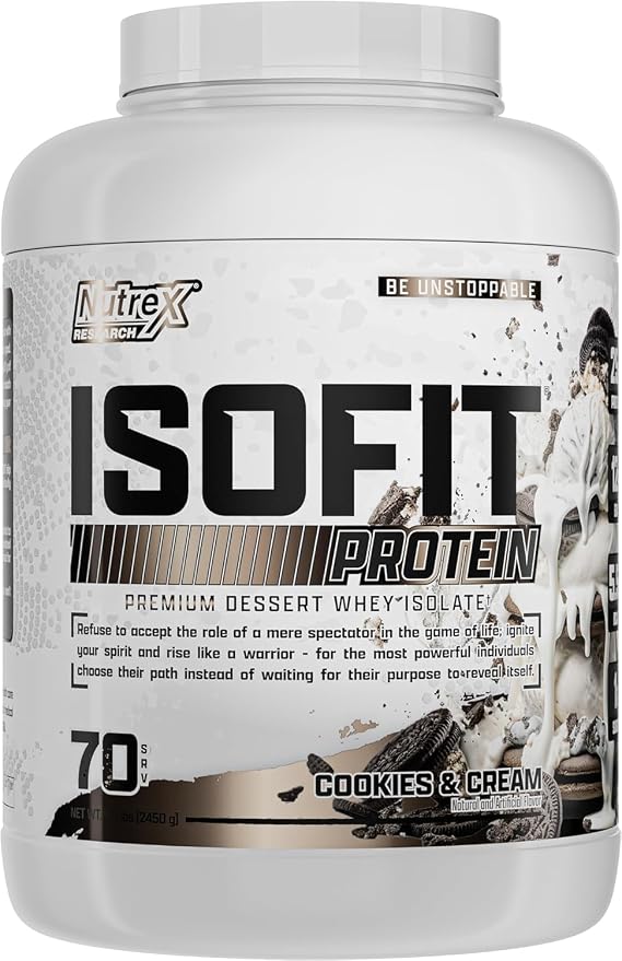 Isofit Protein Cookies Cream 5lb