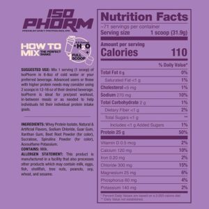 Iso Phorm 5lb Blueberry Ice Cream
