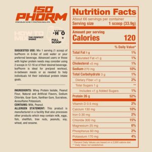 Iso Phrom 5lb Peanut Butter