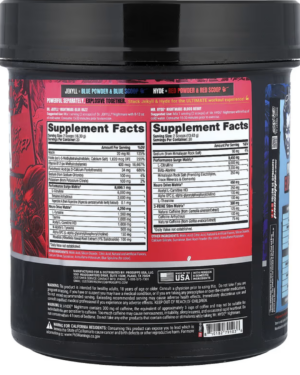 Jekyll Hyde x 40serv. Blue Razz Y Blood Berry