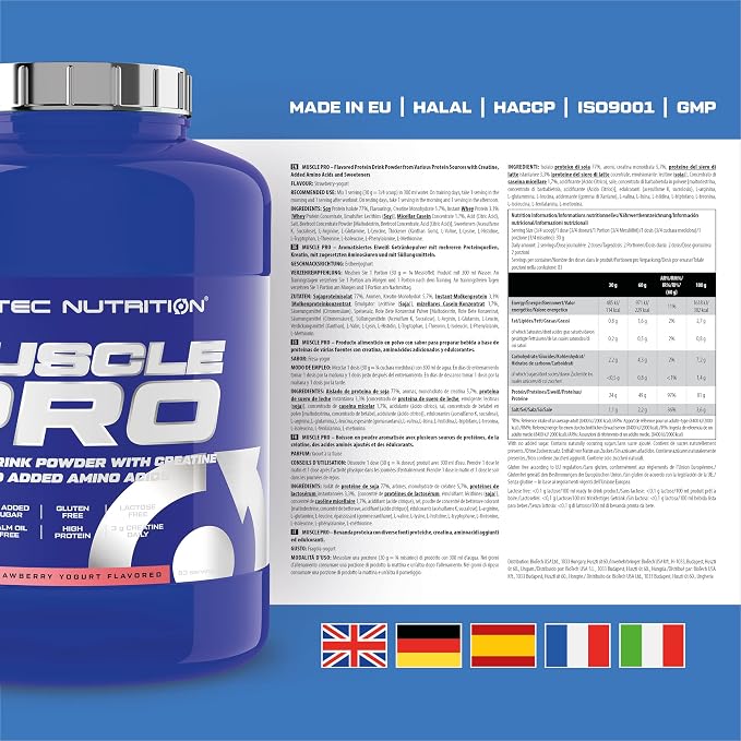 Muscle Pro x 2500gr Strawberry Yogurt