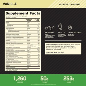 Serious Mass 6lb Vainilla
