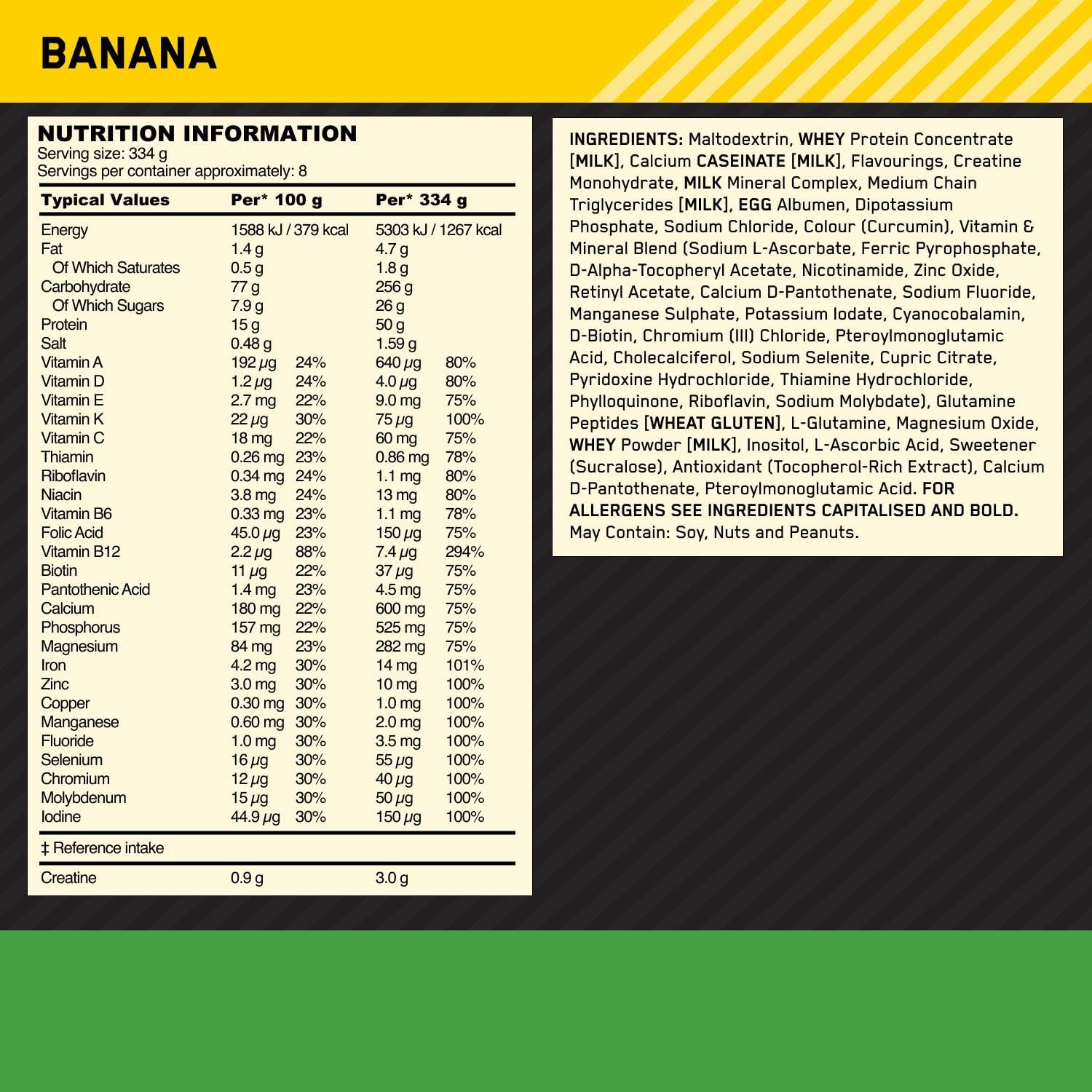 Serious Mass 6lb Banana