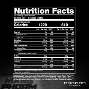 Mass Phorm 12lb Vanilla Milkshake