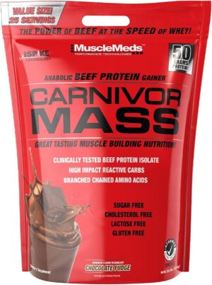 Carnivor Mass 10lb Musclemed Chocolate