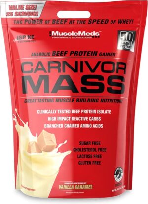Carnivor Mass 10lb Vanilla