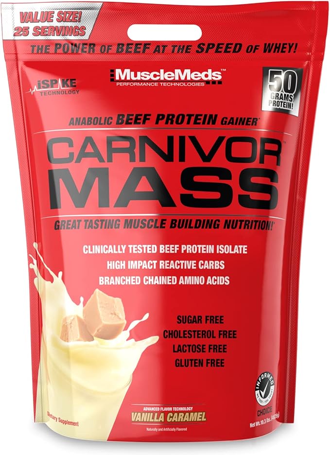 Carnivor Mass 10lb Vanilla