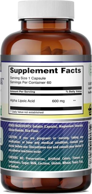 Alpha Lipoic Acid x 60cap