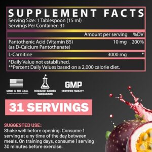 L-carnitine 3000 Passionfruit Guava