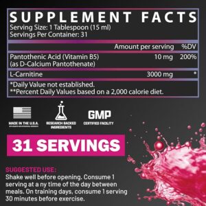 L-carnitine 3000 Berry Blast
