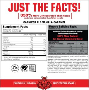 Carnivor 2lb Vanilla Caramel